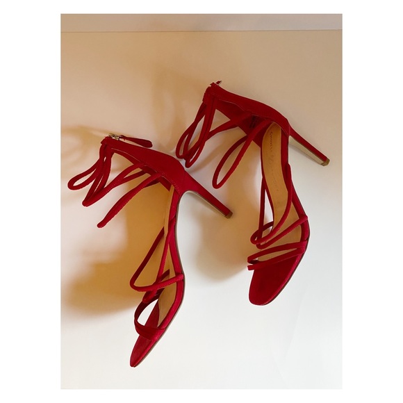 ❌❌SOLD❌❌Chinese Laundry Sheena Red Heels NWOT - Picture 13 of 13
